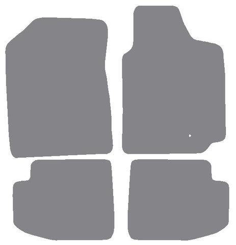 Toyota Yaris T- Sport 3dr 1999-2004 Grey Premium Carpet Tailored Car Mats NV HITECH