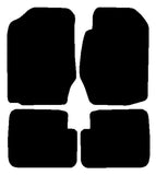 Toyota Corolla 2003-2006 Black Premium Carpet Tailored Car Mats NV HITECH