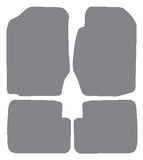 Toyota Corolla 2003-2006 Grey Premium Carpet Tailored Car Mats NV HITECH