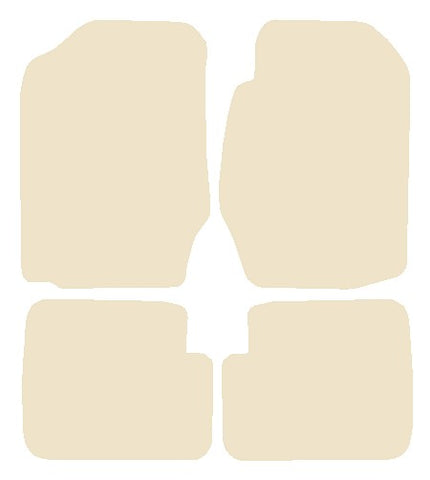 Toyota Corolla 2003-2006 Beige Luxury Velour Tailored Car Mats NV HITECH
