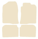 Toyota Avensis 2003-2009 Beige Luxury Velour Tailored Car Mats NV HITECH