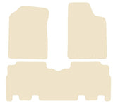 Toyota Yaris Verso 2000-2005 Beige Luxury Velour Tailored Car Mats NV HITECH