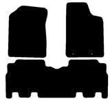 Toyota Yaris Verso 2000-2005 Black Premium Carpet Tailored Car Mats NV HITECH
