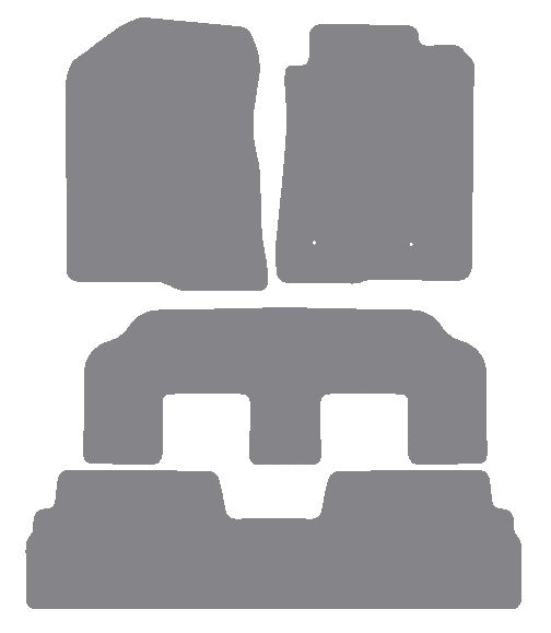 Toyota Verso (MPV) 2009-2013 Grey Premium Carpet Tailored Car Mats NV HITECH