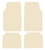 Toyota Starlet 1990-1996 Beige Luxury Velour Tailored Car Mats NV HITECH