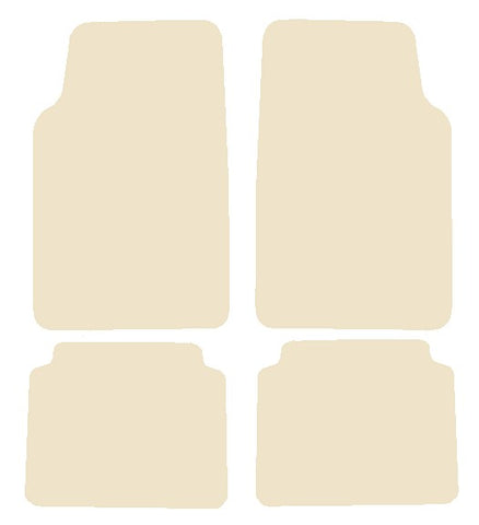 Toyota Starlet 1990-1996 Beige Luxury Velour Tailored Car Mats NV HITECH