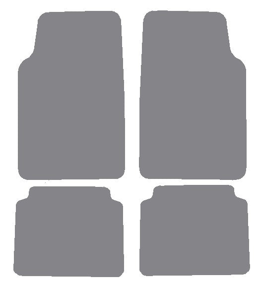 Toyota Starlet 1990-1996 Grey Premium Carpet Tailored Car Mats NV HITECH