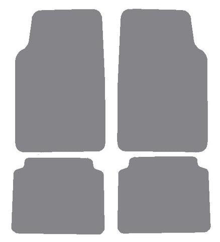 Toyota Starlet 1990-1996 Grey Premium Carpet Tailored Car Mats NV HITECH