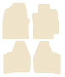 Toyota Prius 2004-2009 Beige Luxury Velour Tailored Car Mats NV HITECH