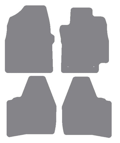 Toyota Prius 2004-2009 Grey Premium Carpet Tailored Car Mats NV HITECH