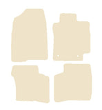 Toyota Prius 2000-2004 Beige Luxury Velour Tailored Car Mats NV HITECH
