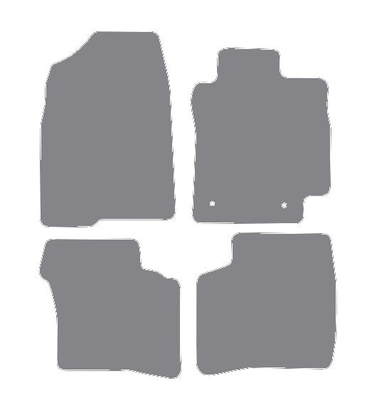 Toyota Prius 2000-2004 Grey Premium Carpet Tailored Car Mats NV HITECH
