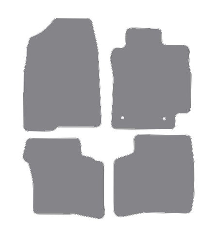 Toyota Prius 2000-2004 Grey Premium Carpet Tailored Car Mats NV HITECH