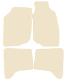 Toyota Hilux Doublecab 2005-2011 Beige Luxury Velour Tailored Car Mats NV HITECH