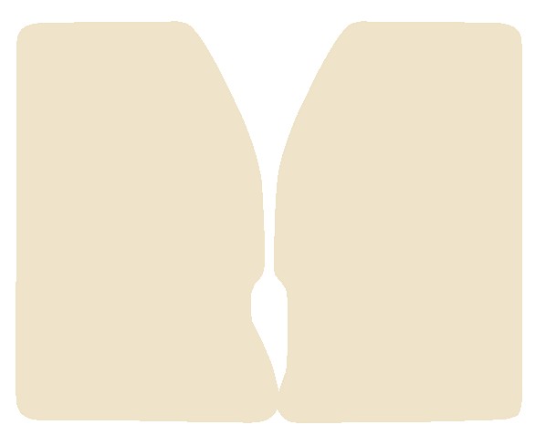 Triumph TR4 / TR4A 1961-1967 Beige Luxury Velour Tailored Car Mats NV HITECH