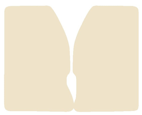 Triumph TR4 / TR4A 1961-1967 Beige Luxury Velour Tailored Car Mats NV HITECH