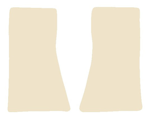 TVR S3 1987-1991 Beige Luxury Velour Tailored Car Mats NV HITECH