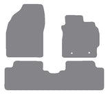 Toyota Auris 2007-2013 Grey Premium Carpet Tailored Car Mats NV HITECH