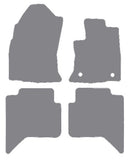 Toyota Hilux Doublecab 2017 onwards Grey Premium Carpet Tailored Car Mats NV HITECH