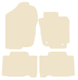 Toyota RAV-4 Hybrid (XA40) Facelift 2016-2018 Beige Luxury Velour Tailored Car Mats NV HITECH