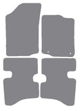 Toyota Aygo (Two Fixings Driver) 2010-2014 Grey Premium Carpet Tailored Car Mats NV HITECH