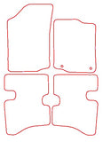 Toyota Aygo (Two Fixings Driver) 2010-2014 Tailored VS Rubber Car Mats