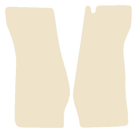TVR Tasmin Wedge 1984-1991 Beige Luxury Velour Tailored Car Mats NV HITECH