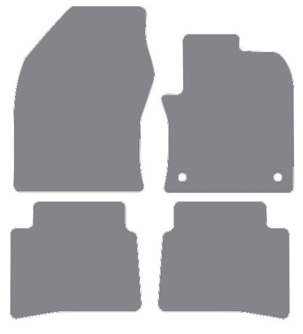 Toyota Prius 2015 onwards Grey Premium Carpet Tailored Car Mats NV HITECH