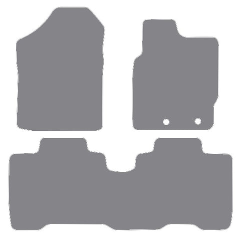 Toyota Verso-S 2011-2015 Grey Premium Carpet Tailored Car Mats NV HITECH