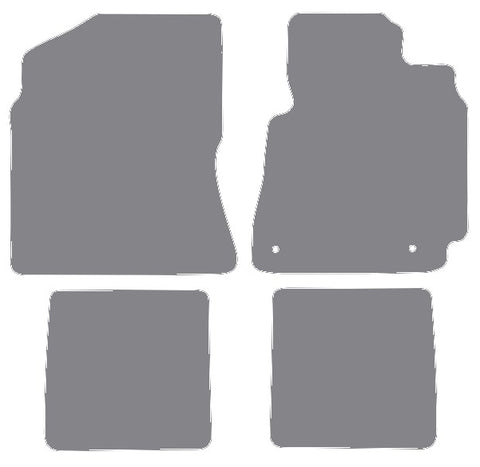 Toyota RAV-4 2nd Generation 2000-2005 Grey Premium Carpet Tailored Car Mats NV HITECH
