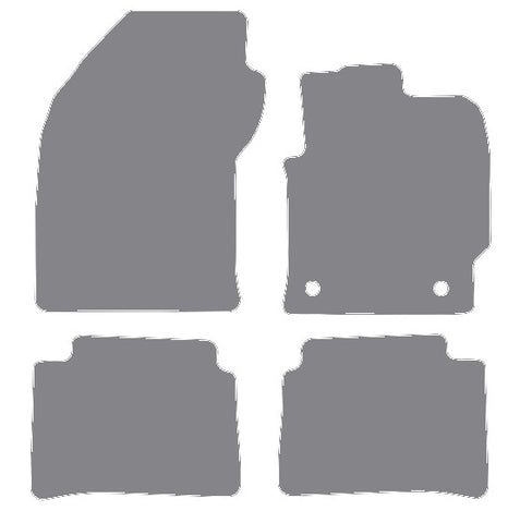 Toyota Corolla Saloon & Touring 2018 onwards Grey Premium Carpet Tailored Car Mats NV HITECH