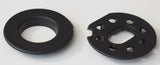 VW Touran (MPV) Oval Twist Fixings 2003-2007 Grey Premium Carpet Tailored Car Mats NV HITECH