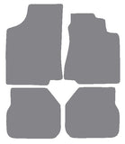 VW Passat 1988-1996 Grey Premium Carpet Tailored Car Mats NV HITECH
