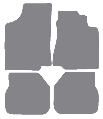 VW Passat 1988-1996 Grey Premium Carpet Tailored Car Mats NV HITECH