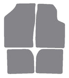 VW Polo 1 & 2 1975-1994 Grey Premium Carpet Tailored Car Mats NV HITECH
