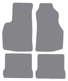 Volkswagen VW Golf Mk1 Cabriolet 1975-1993 Grey Premium Carpet Tailored Car Mats NV HITECH