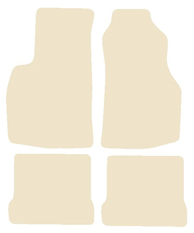 Volkswagen VW  Golf Mk1 Cabriolet 1975-1993 Beige Luxury Velour Tailored Car Mats NV HITECH
