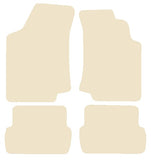 Volkswagen VW  Golf Mk3 1993-1998 Beige Luxury Velour Tailored Car Mats NV HITECH