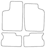 Vauxhall Astra Mk2 1985-1991 Tailored VS Rubber Car Mats