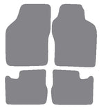 Vauxhall Cavalier 3 1988-1996 Grey Premium Carpet Tailored Car Mats NV HITECH