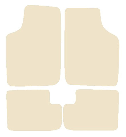 Vauxhall Nova 1983-1993 Beige Luxury Velour Tailored Car Mats NV HITECH