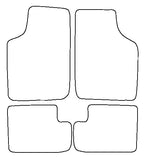 Vauxhall Nova 1983-1993 Tailored VS Rubber Car Mats