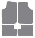 Vauxhall Nova 1983-1993 Grey Premium Carpet Tailored Car Mats NV HITECH