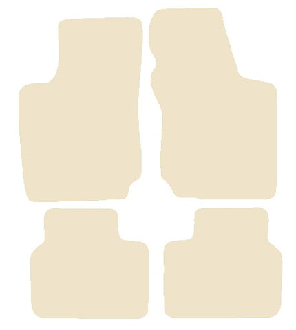 Vauxhall Corsa 1993-2000 Beige Luxury Velour Tailored Car Mats NV HITECH