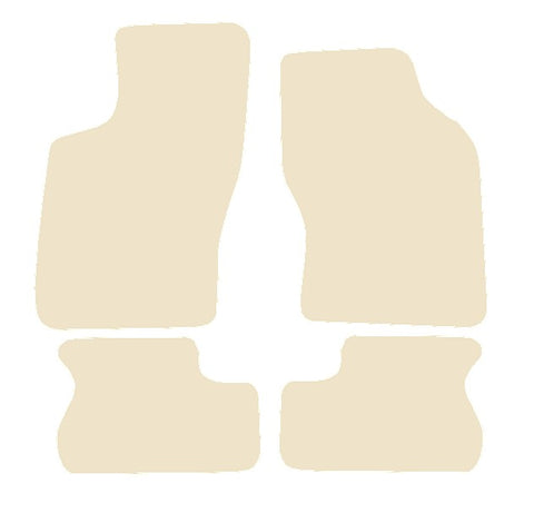 Vauxhall Astra Mk3 1992-1998 Beige Luxury Velour Tailored Car Mats NV HITECH