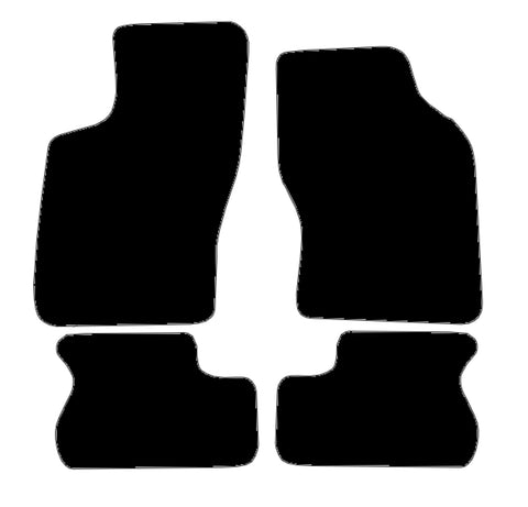 Vauxhall Astra Mk3 1992-1998 Black Luxury Velour Tailored Car Mats NV HITECH