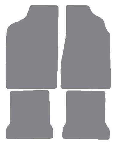 VW Passat Manual 1980-1987 Grey Premium Carpet Tailored Car Mats NV HITECH