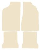 VW Passat Manual 1980-1987 Beige Luxury Velour Tailored Car Mats NV HITECH