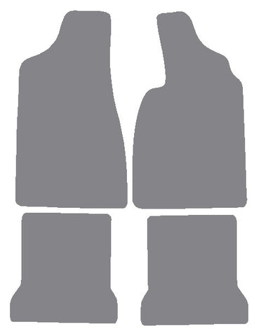 VW Passat Automatic 1980-1987 Grey Premium Carpet Tailored Car Mats NV HITECH