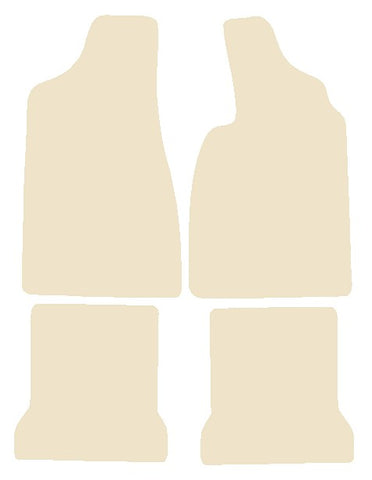 VW Passat Automatic 1980-1987 Beige Luxury Velour Tailored Car Mats NV HITECH